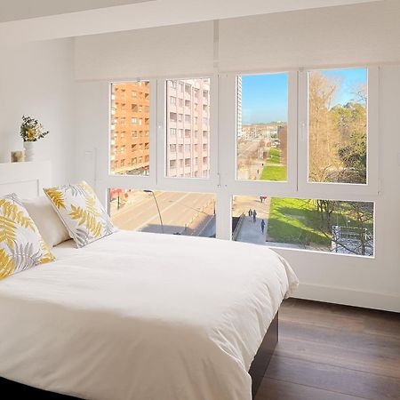 Ferienwohnung Playa De San Lorenzo Gijón Exterior foto