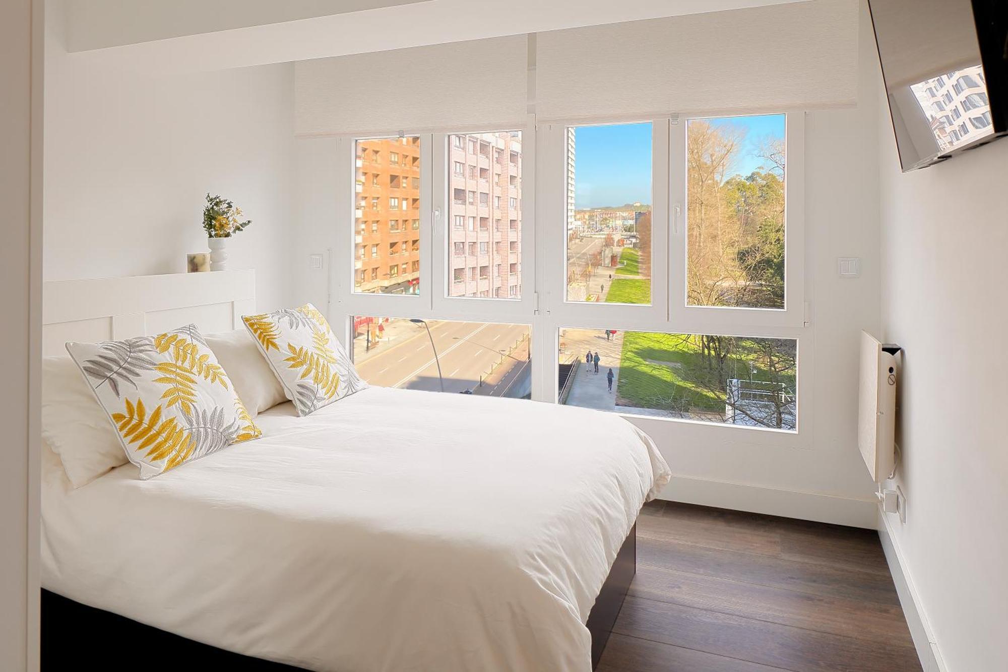 Ferienwohnung Playa De San Lorenzo Gijón Exterior foto